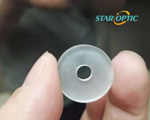 30 Degree Fan Angle Optical Glass Lenses Featuring Transmission Range 350nm 2200nm and Dome Material Optical Glass for Industrial