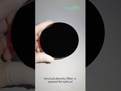 25Φίλτρα οπτικού γυαλιού.4mm 50 Scratch Dig Απορροφητικό φίλτρο ουδέτερης πυκνότητας