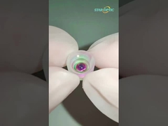 Φως διάχυσης λεπτός σφαιρικός φακός Γε υλικό διπλός κωνικός φακός